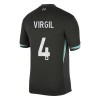 Maillot de Supporter Liverpool Virgil 4 Extérieur 2024-25 Pour Enfant